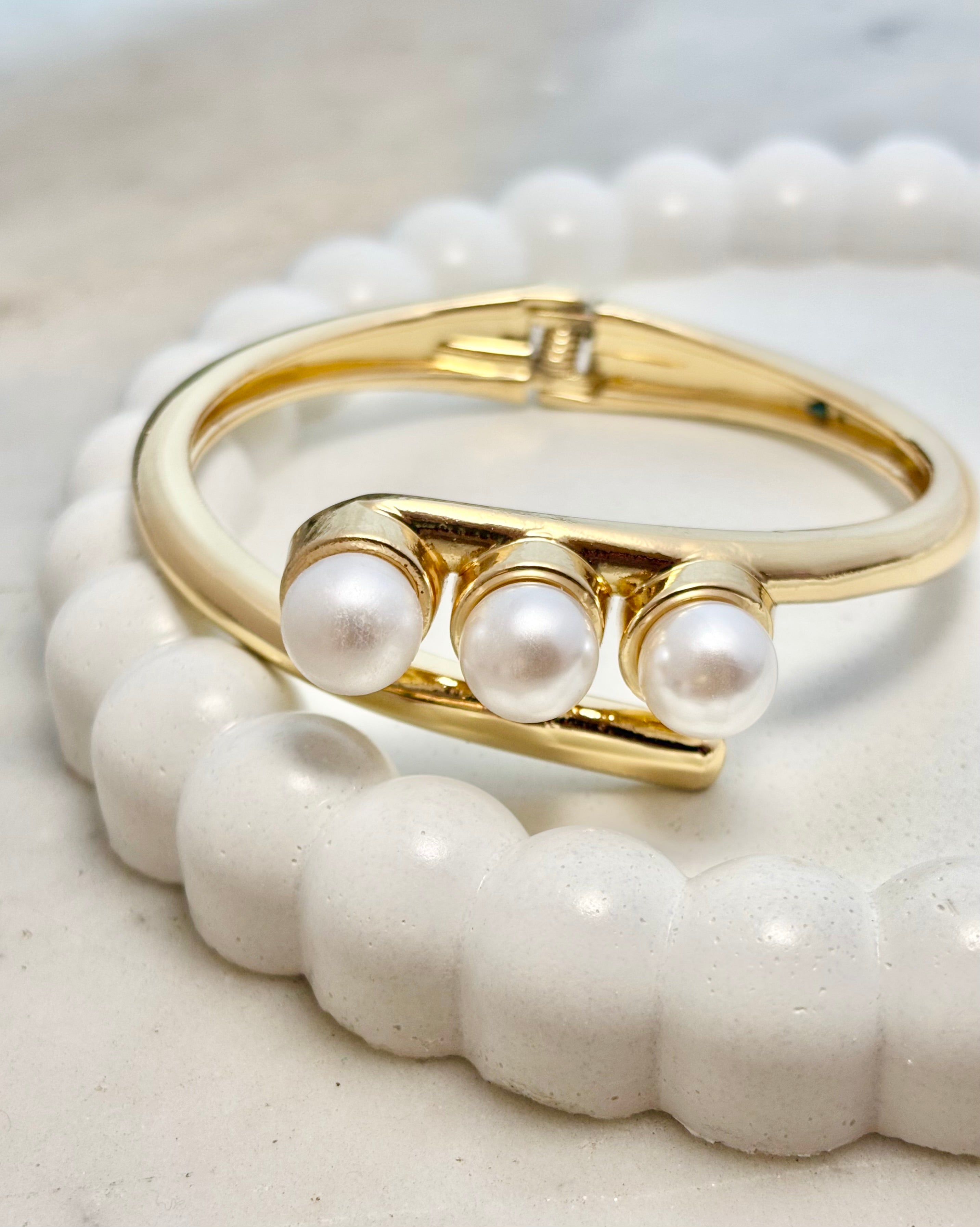 TRIO OF PEARL BANGLE