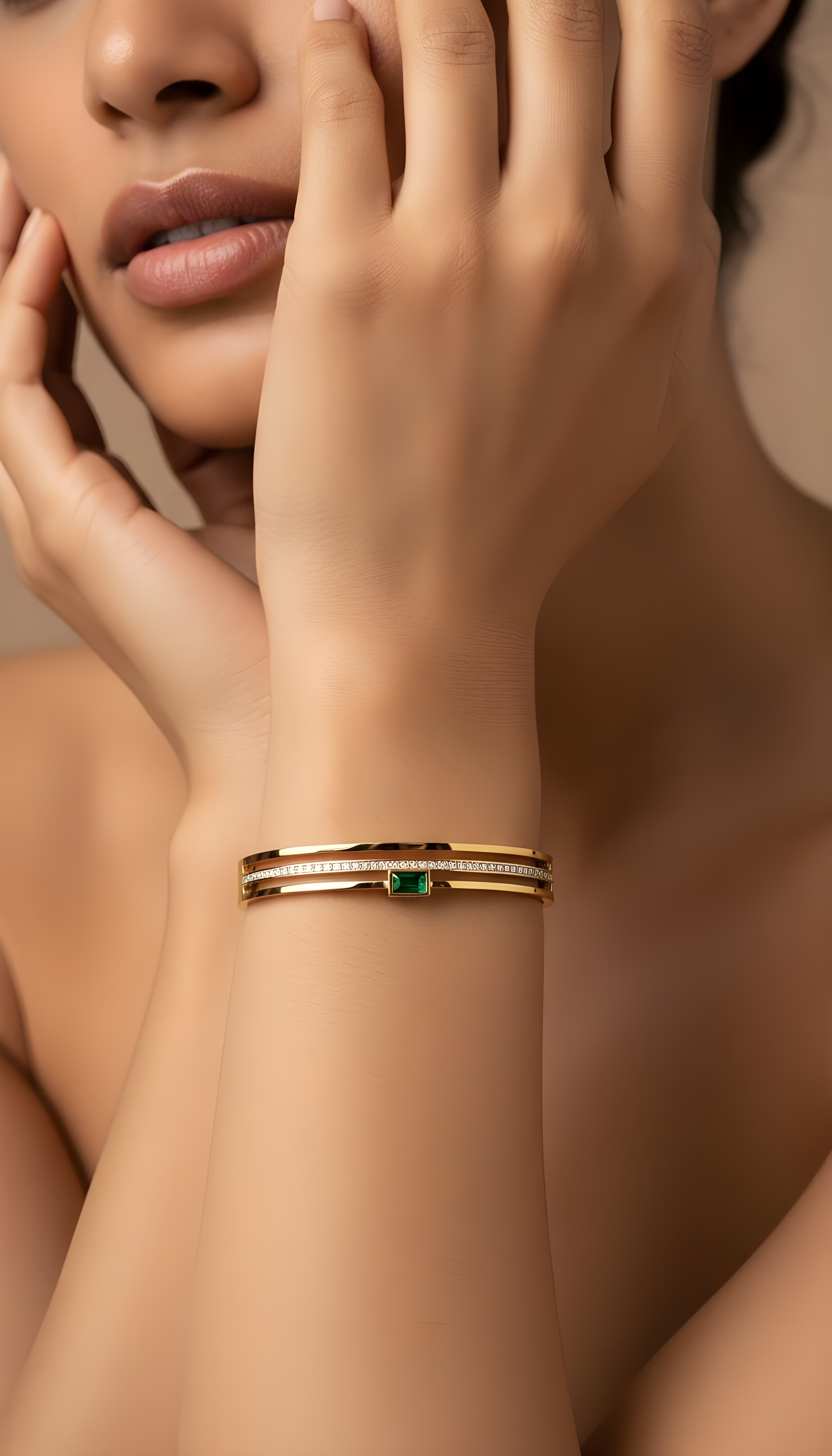 EMERALD EMBRACE BRACELET