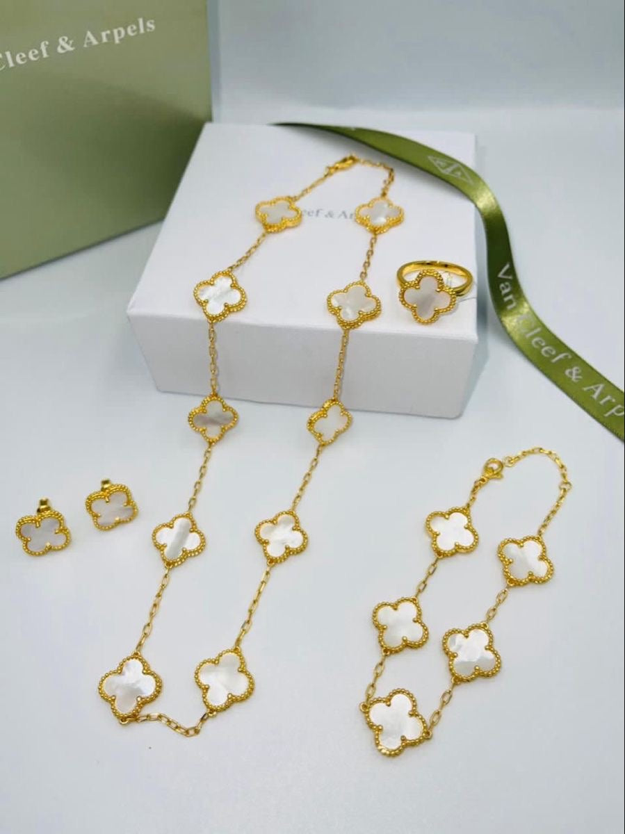 WHITE VAN CLEEF LUXE SET
