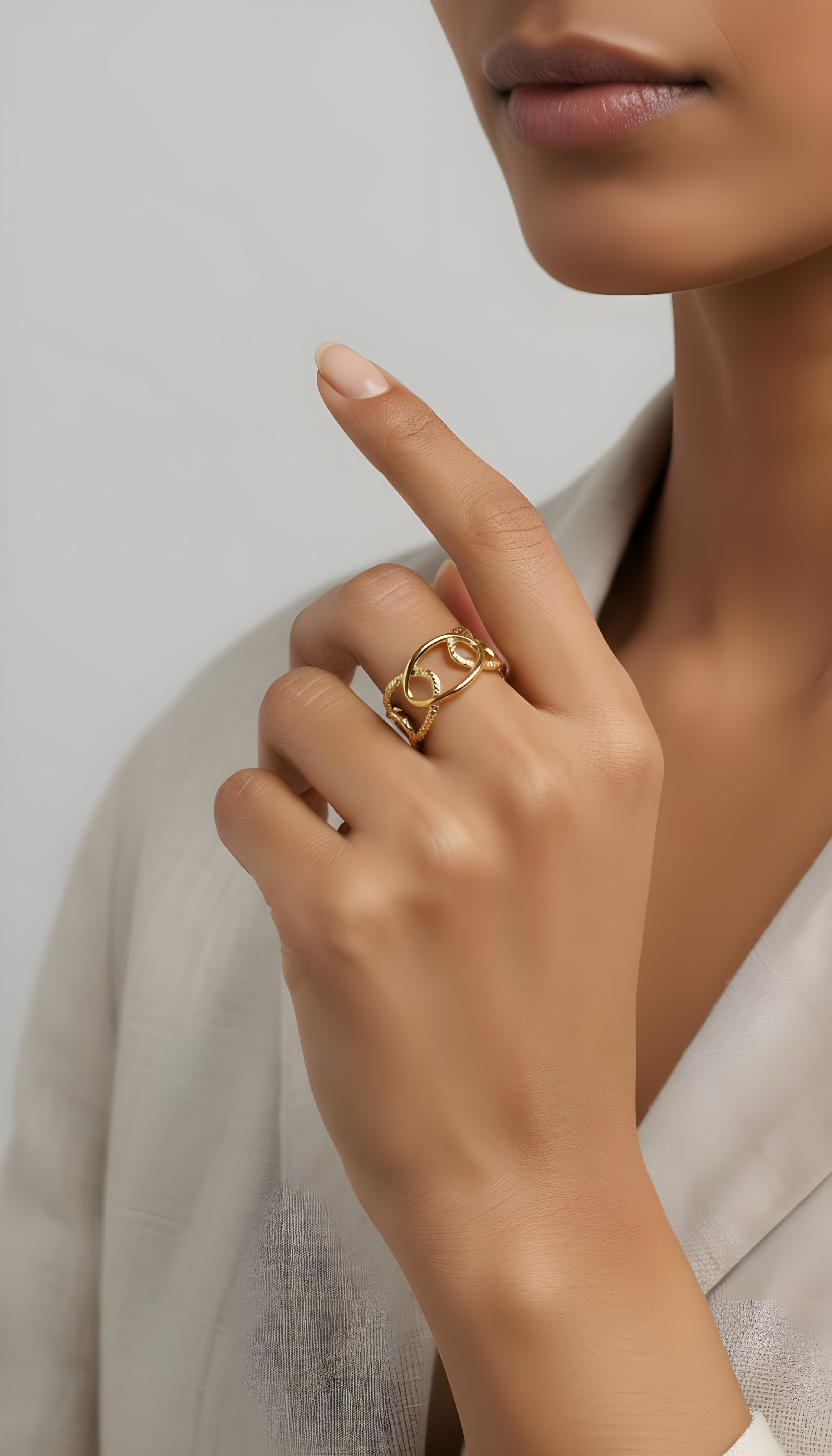 OVAL LINK RING