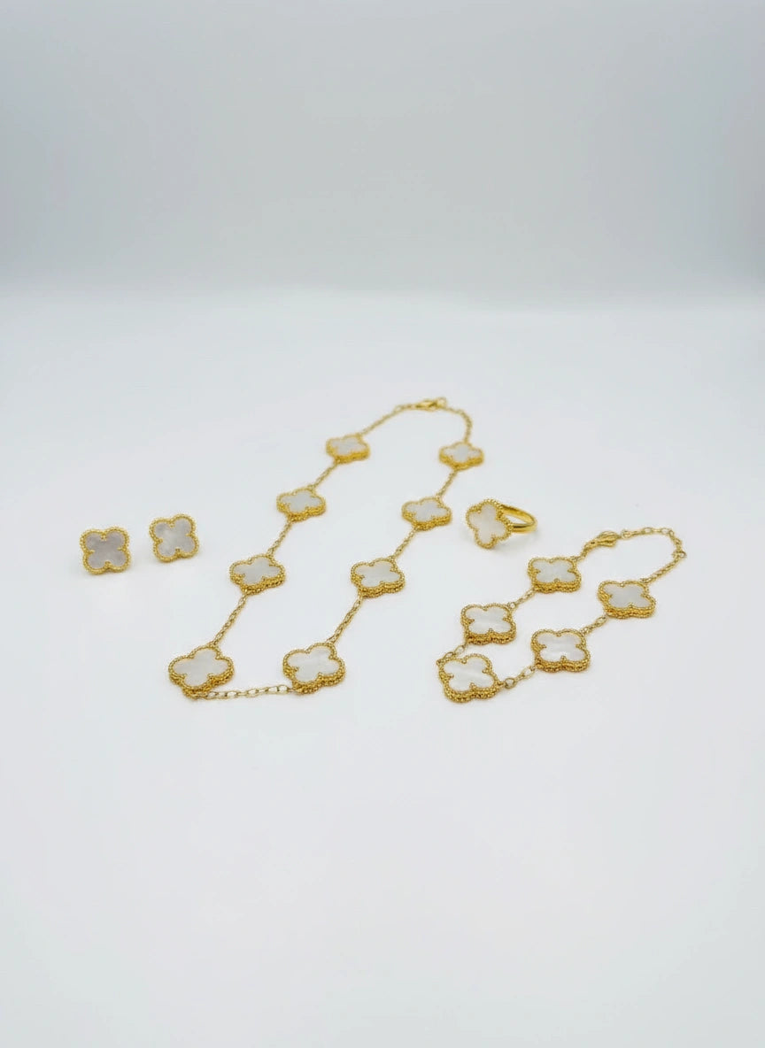 WHITE VAN CLEEF LUXE SET